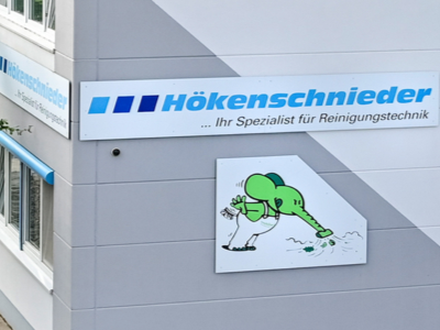 Firmengebäude der Hökenschnieder Reinigungstechnik in Recklinghausen im Ruhrgebiet